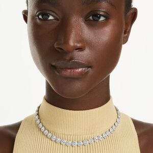 Swarovski Una Angelica round cut necklace